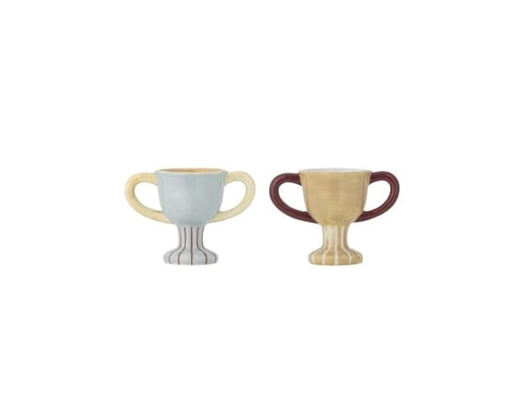 BLOOMINGVILLE MINI trofé äggkopp multicolor stengods