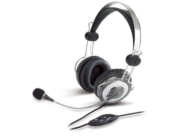 Genius HS-04SU - Hodesett - full størrelse - kablet