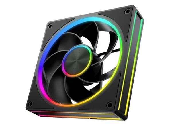 Modecom Volcano Loop 120 ARGB omvänd svart (FAN-LOOP-120R-ARGB-100)