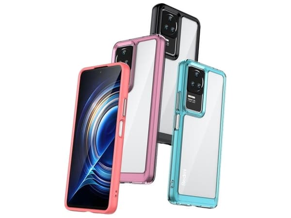 Outer Space Case Xiaomi Poco F4 5G case with flexible frame black