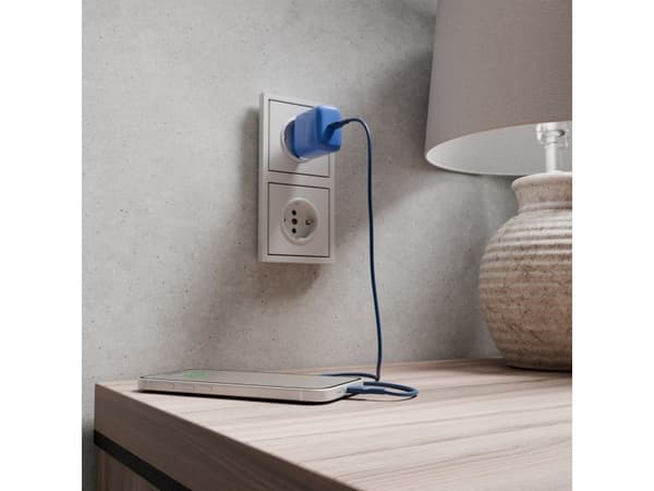 Puro ICON USB-C - USB-C 1,5 m kabel - blå