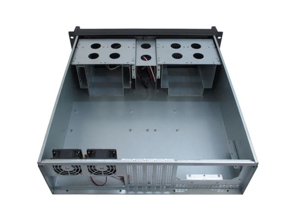 Inter-Tech IPC 3U-3098-S - Rack-monterbar 3U - ATX - ingen strømforsyning (ATX) - USB