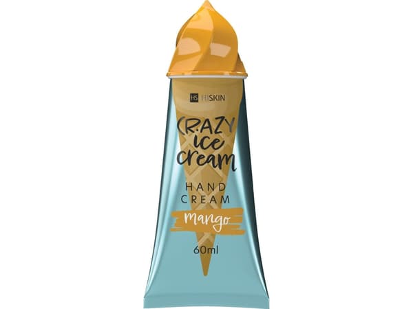 Hiskin Crazy Ice Cream Hand Cream Mango 60ml
