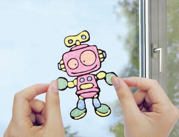 Brainstorm Glow Window Art Kit