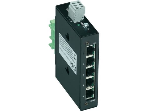 Wago 852-111, Fast Ethernet (10/100), Full duplex, Stativfäste