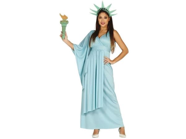 Frihedsgudinden kostume