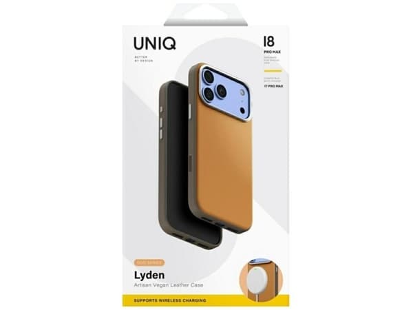 Etui UNIQ Lyden DS do iPhone 18 Pro Max/ 17 Pro Max Magclick Charging piaskowy