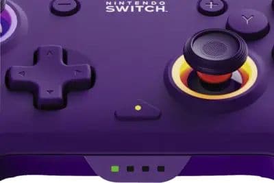 Osta ohjain Afterglow Wave Nintendo Switchille, lilla