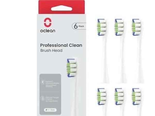 Hammasharja Hammasharjan pää Oclean P1C1 W06, 6 kpl.