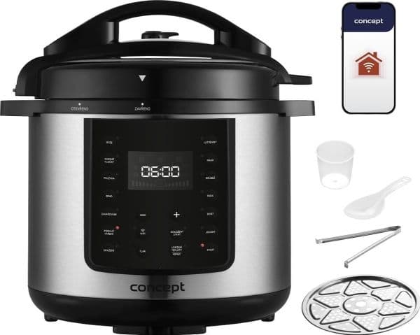 Multicooker Concept Multicooker, trykkoker Concept CK8001