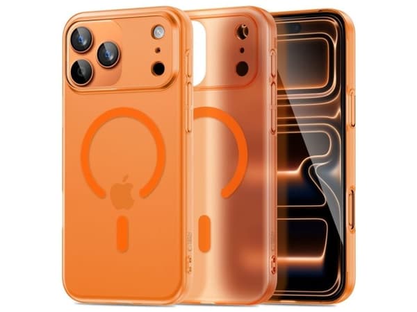 Tech-Protect Magslim MagSafe-deksel til iPhone 17 Pro - oransje