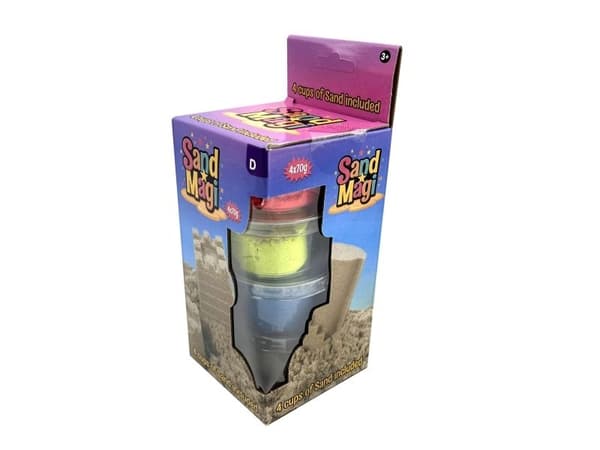 Impulse Toys Sand Magi i koppar 4 st 70 g