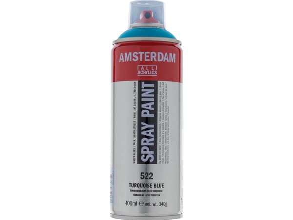 Amsterdam spraymaling Turquoise Blue 522