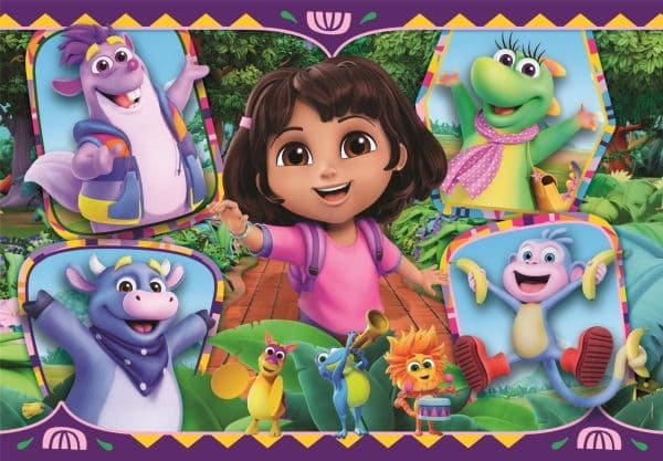 Puslespill 104 Maxi Super Color Dora