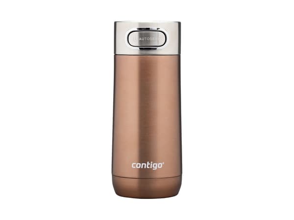 CONTIGO Luxe Autoseal, Kopper, Rustfritt stål, 5 timer, 12 timer, 360 ml