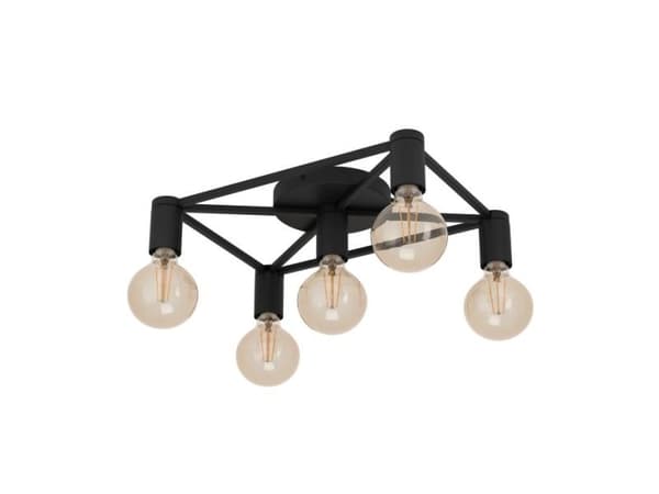EGLO SPEKE LOFT 5L E27 taklampe svart