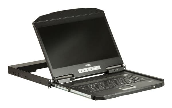 ATEN KVM-switch Aten 1U Short Depth USB VGA Single