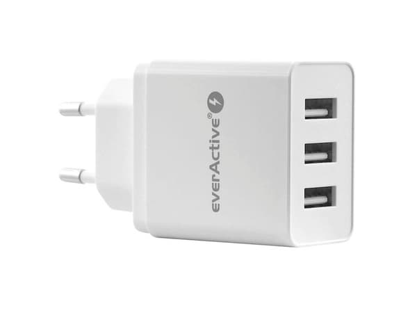 Everactive SC-300, Innendørs, DC, 5 V, 3,4 A, Hvit