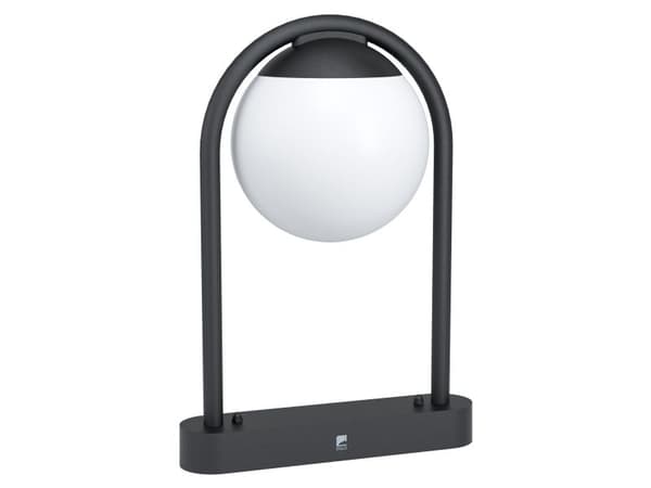 EGLO PRATA VECCHIA utomhus infälld stolpe E27 H450 svart