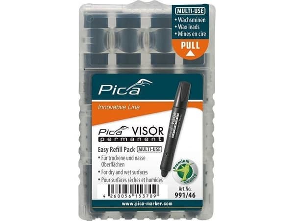 Pica VISOR permanent refill sort