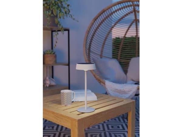 EGLO SIMERI SOLAR TABLE CCT W/TOUCH DIM VALKOINEN
