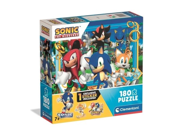 Clementoni pussel Square Box - Sonic 4 180 bitar