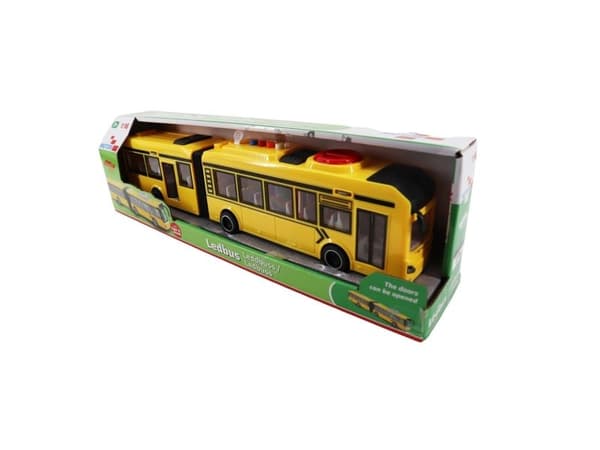 LED-buss med lys og lyd 44 cm