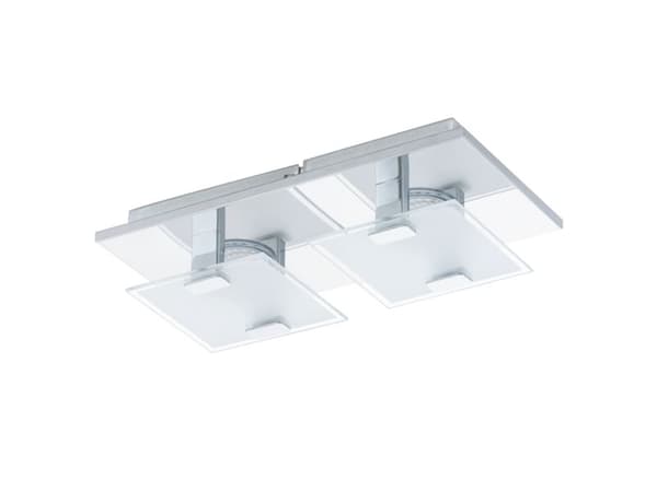 EGLO VICARO LOFT 2x180LM krom