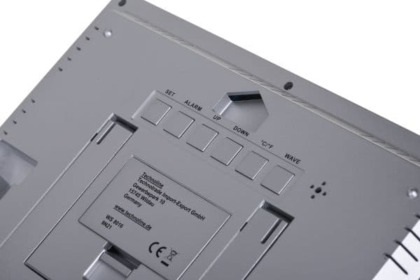 Technoline Digital veggklokke WS8016 BLADE HOME