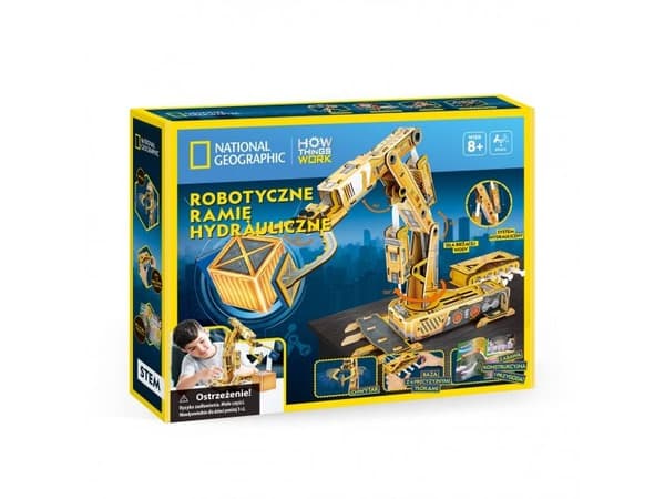 Cubic Fun NATIONAL GEOGRAPHIC STEM robot med hydraulik