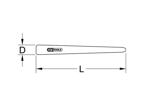 KS Tools 1174245 Läpivienti suojaeristyksellä