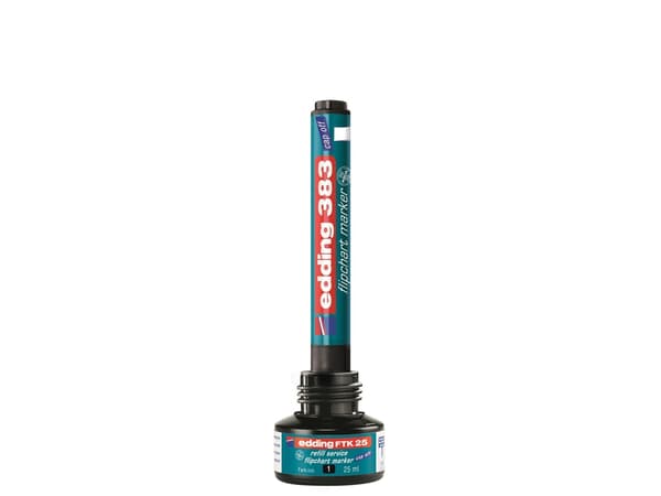 Edding ED-FTK25-001, Svart, 25 ml, 1 styck
