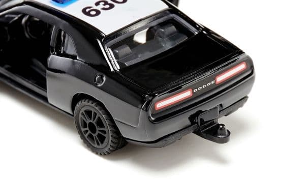 Siku Dodge Challenger SRT, Polisbil, Plast, 3 År, Svart, Vit, Barn, Ej för barn under 36 månader
