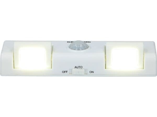 Stikklampe Grundig dobbel med bevegelsessensor