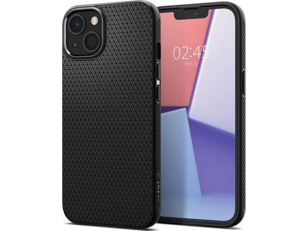 Spigen Liquid Air-skal för iPhone 13 mini - Matt svart