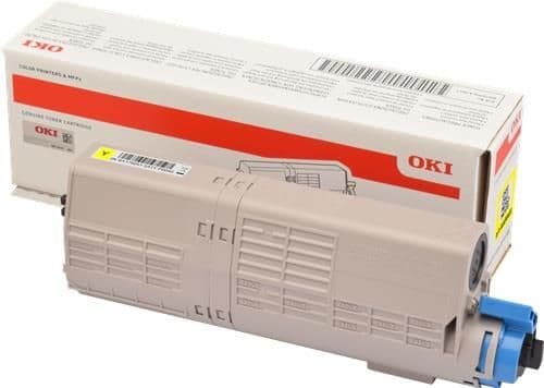 OKI - Gul - original - tonerpatron - for OKI MC563dn, MC563dnw; C542dn