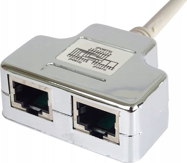 PremiumCord modulær RJ45 2 porter 10/100Base T