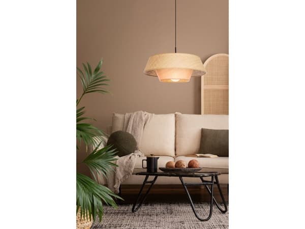 EGLO MARFORD PENDEL Ø500 E27 BAST/SORT Ø500 E27 BAST/SORT
