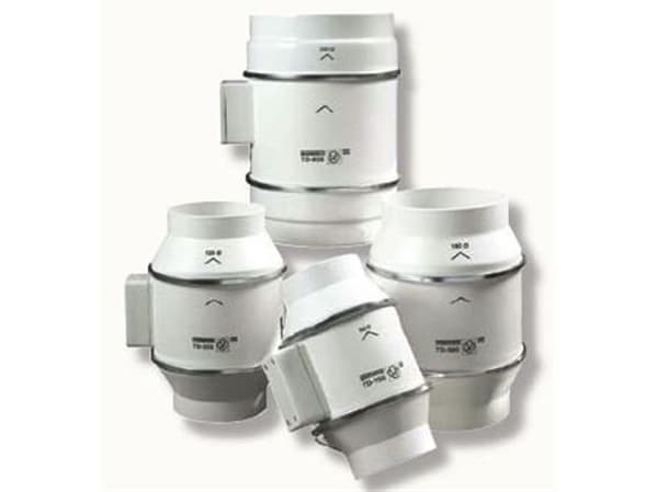 Kanalventilator TDT 160/100 med timer