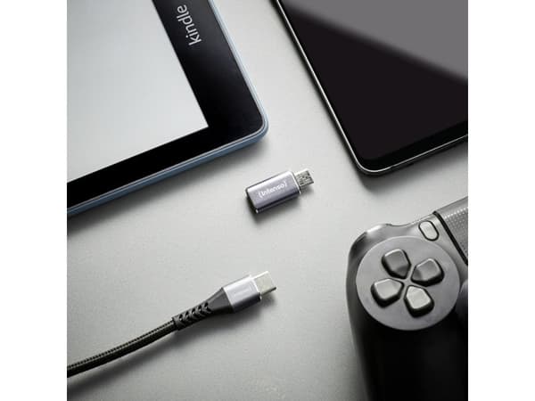 Intenso 7600213, USB-C, microUSB, Antrasitt