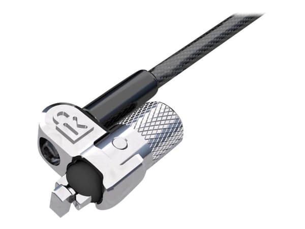 Kensington MicroSaver 2.0 Keyed Laptop Lock - Sikkerhetskabel - sølv - 1.83 m
