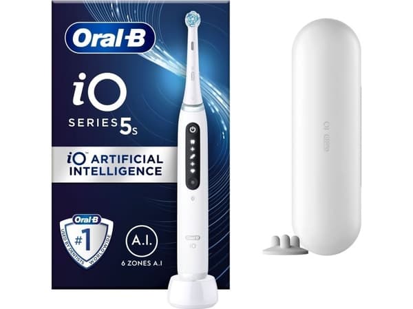 Oral-B iO Series 5s - Tandborste - vit