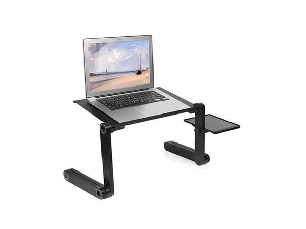 Laptopbord Easy Sort, sammenklappelig