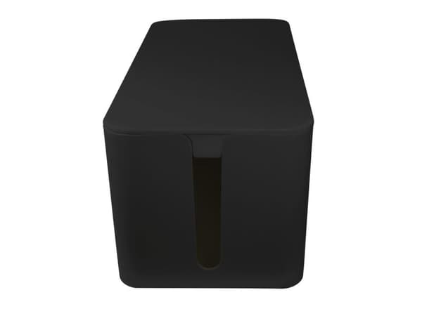 LogiLink KAB0062, Kabelboks, Plast, Sort