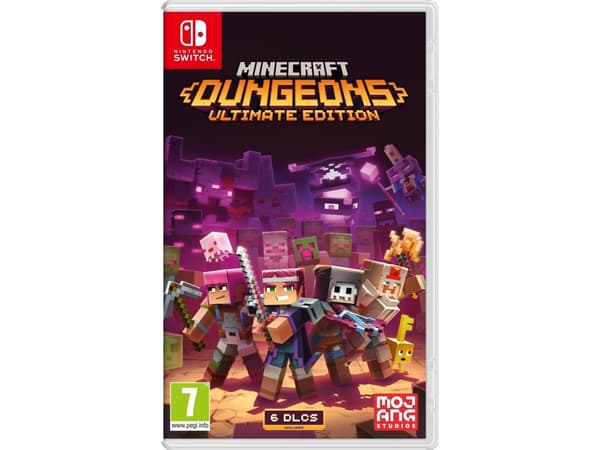 Nintendo Minecraft Dungeons Ultimate Edition, Nintendo Switch, Multiplayer-läget, (Alla 10+)