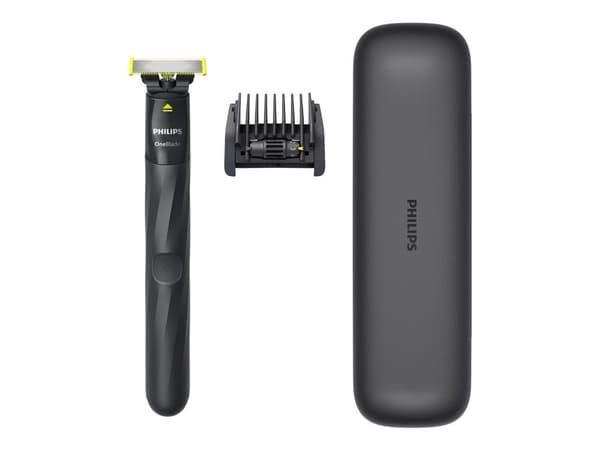 Philips OneBlade QP1424 - Trimmer - sladdlös - kolgrå