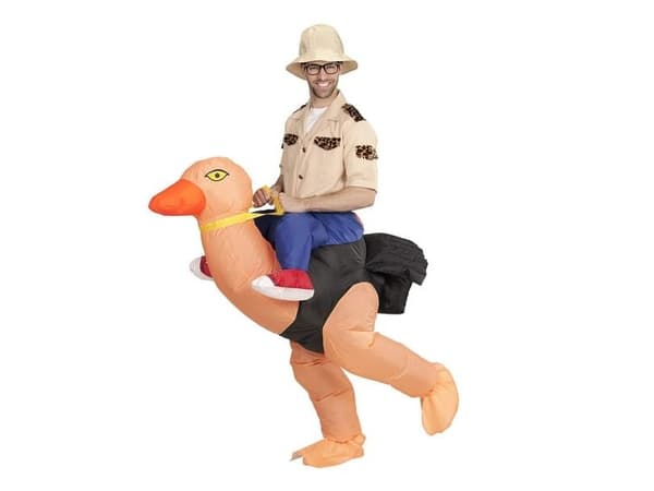 Udforsker på struds kostume