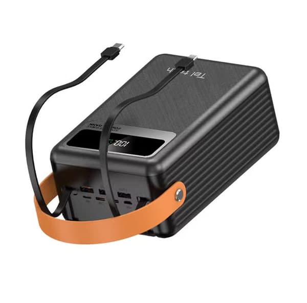 Teltech powerbank 80000 mAh - Typ-C / Lightning-kablar