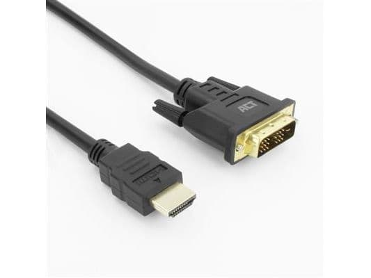 ACT HDMI A - DVI D M/M SL 3.00M