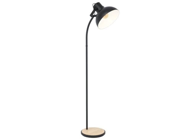 EGLO LUBENHAM gulvlampe E27 H1600 sort